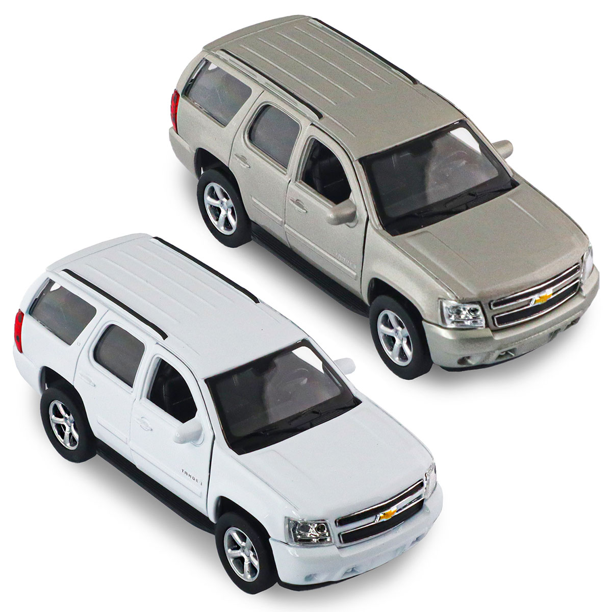 Автомодель - Chevrolet Tahoe 2008 (білий, сірий) — фото 13