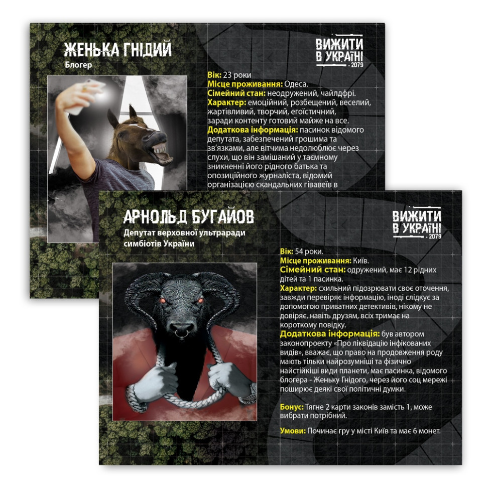 Настольная игра "Выжить в Украине 2079" PLR-0013 — фото 21