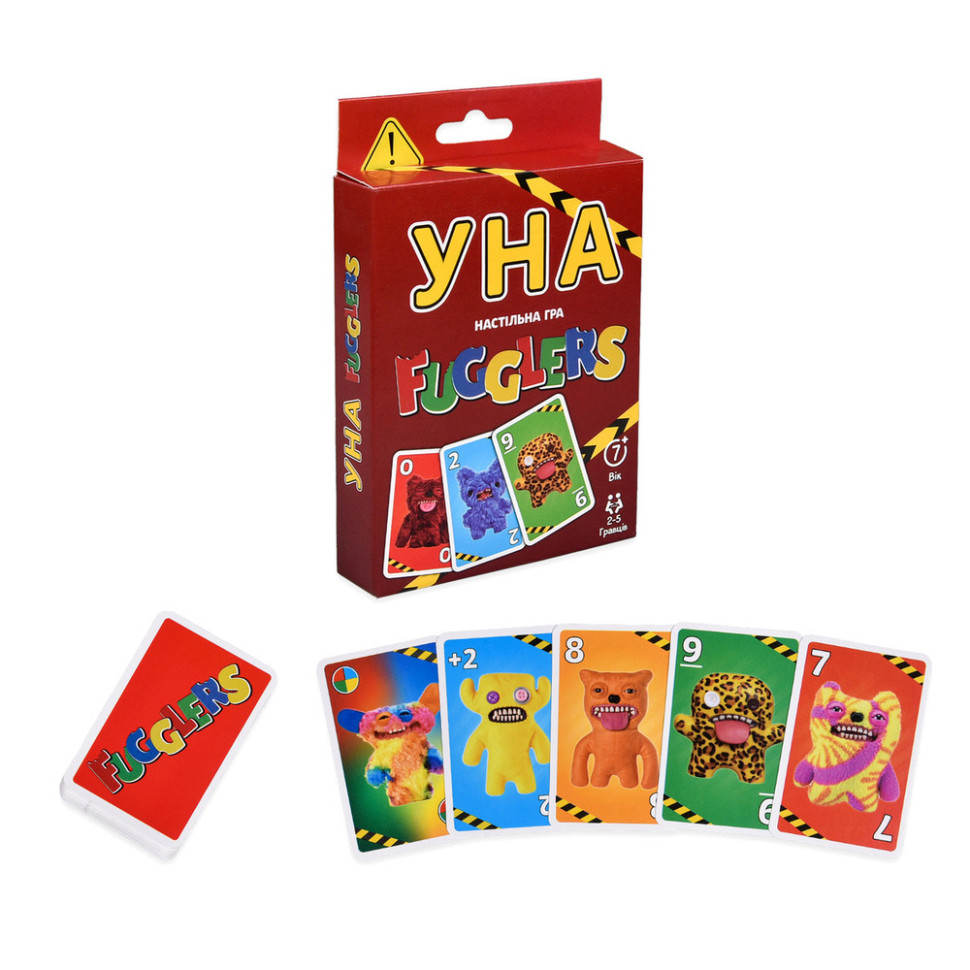 Карточная игра Уна Fugglers 30935, 108 карт, инструкция — фото 3