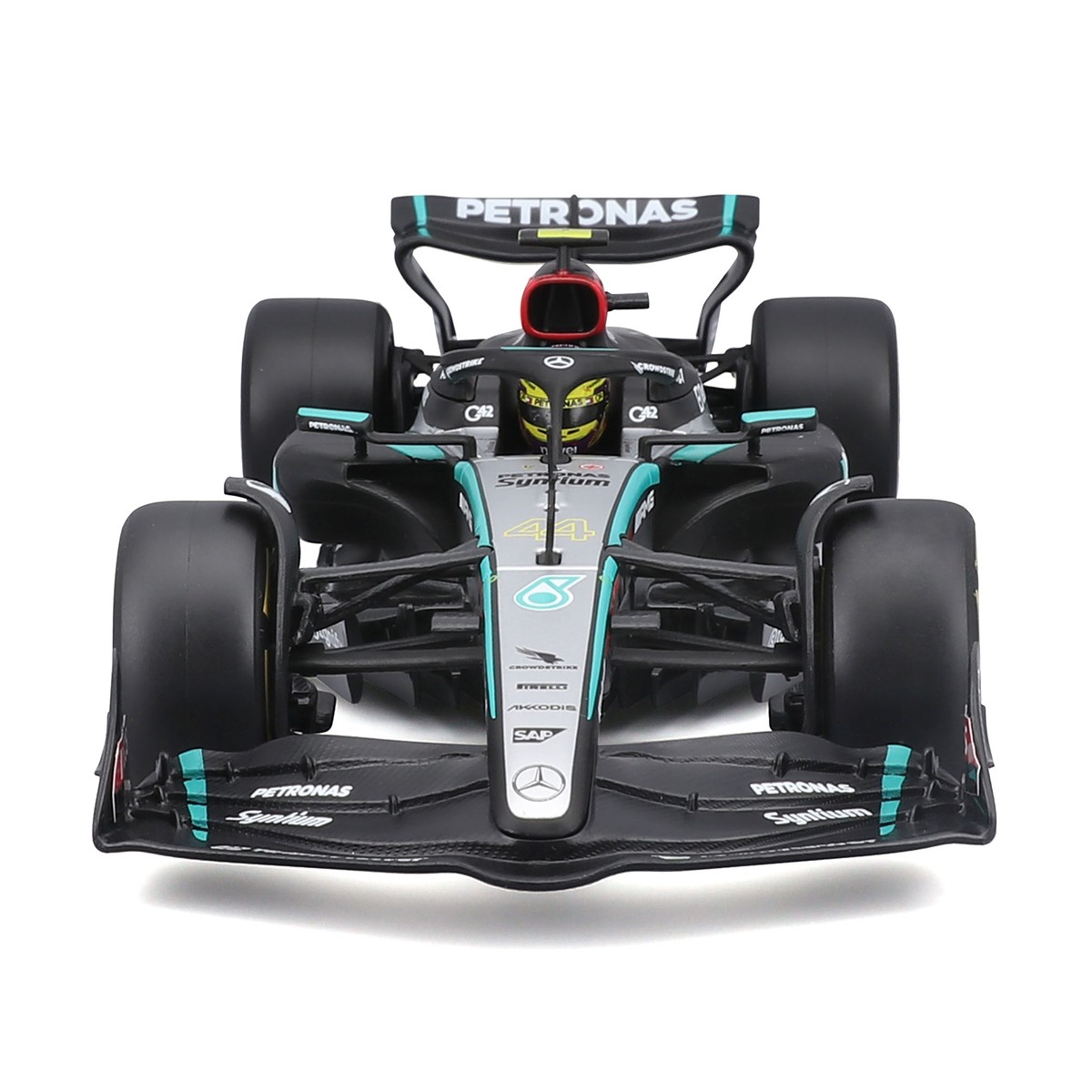 Авто-конструктор – Mercedes-AMG F1 W15 Petronas (2024) (1:24) — фото 8