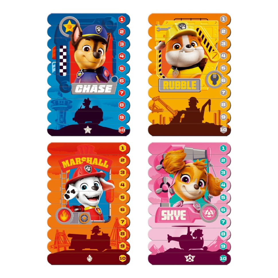 Магнитные палочки для счета "Paw Patrol: Герои-спасатели" 200652, 40 магнитных элементов — фото 7