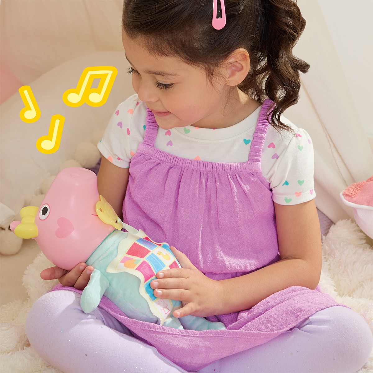Інтерактивна іграшка Peppa – Крихітка Еві: Хрюшки-Обіймашки — фото 8