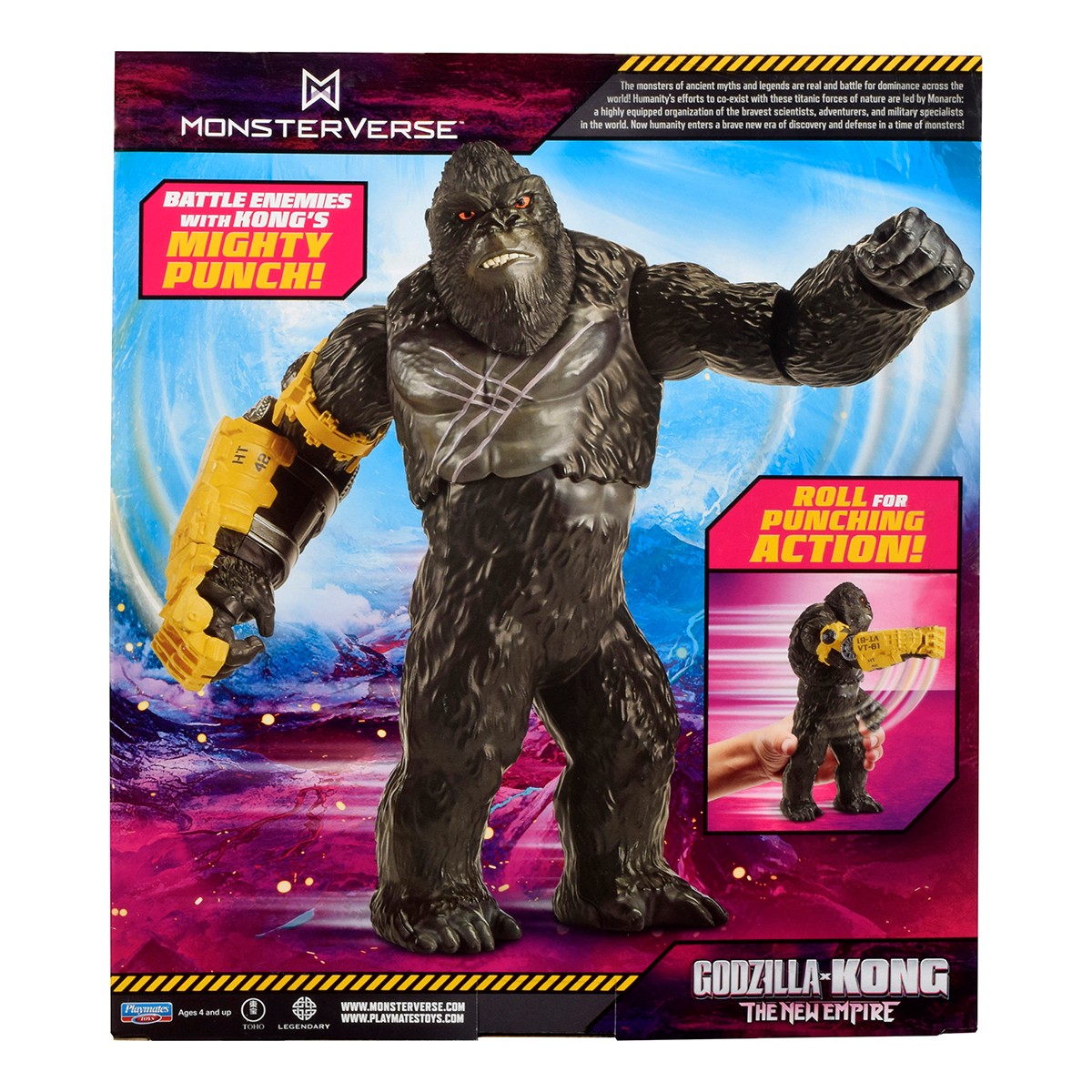 Фигурка Godzilla vs. Kong – Конг Гигант Готов к Бою (28 см) — фото 7