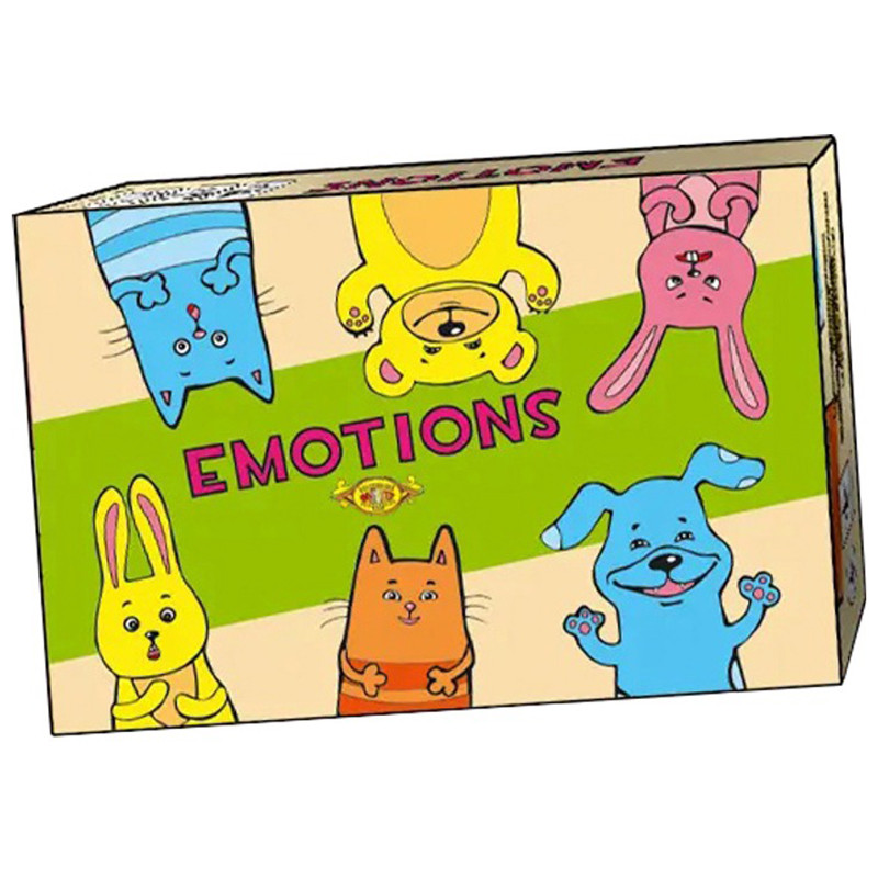 Настільна карткова гра "Emotions" МКЗ0810, 64 картки із зображенням