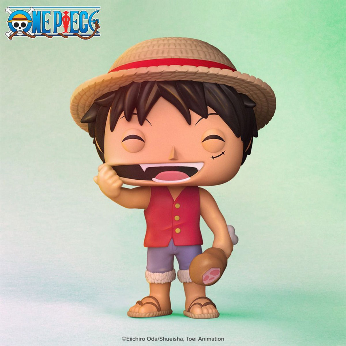 Ігрова фігурка Funko POP! cерії "Великий куш" - Луффі (25 см) — фото 3