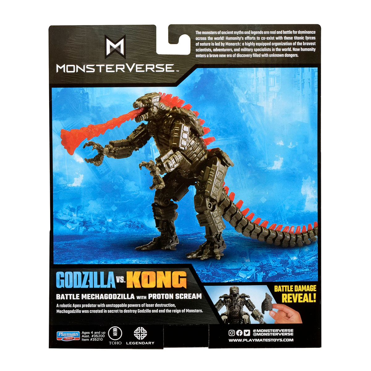 Фигурка Godzilla vs. Kong - Мехагодзилла с Протонным Лучом — фото 8