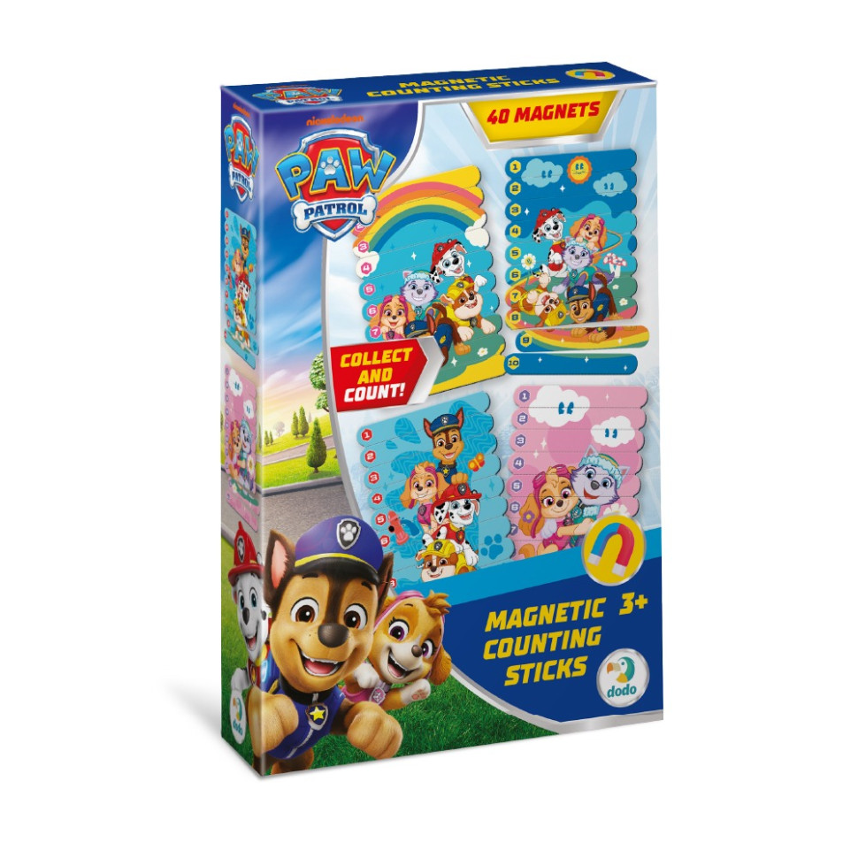 Магнітні палички для рахування "Paw Patrol: Дружба зростає" 200653, 40 магнітних елементів