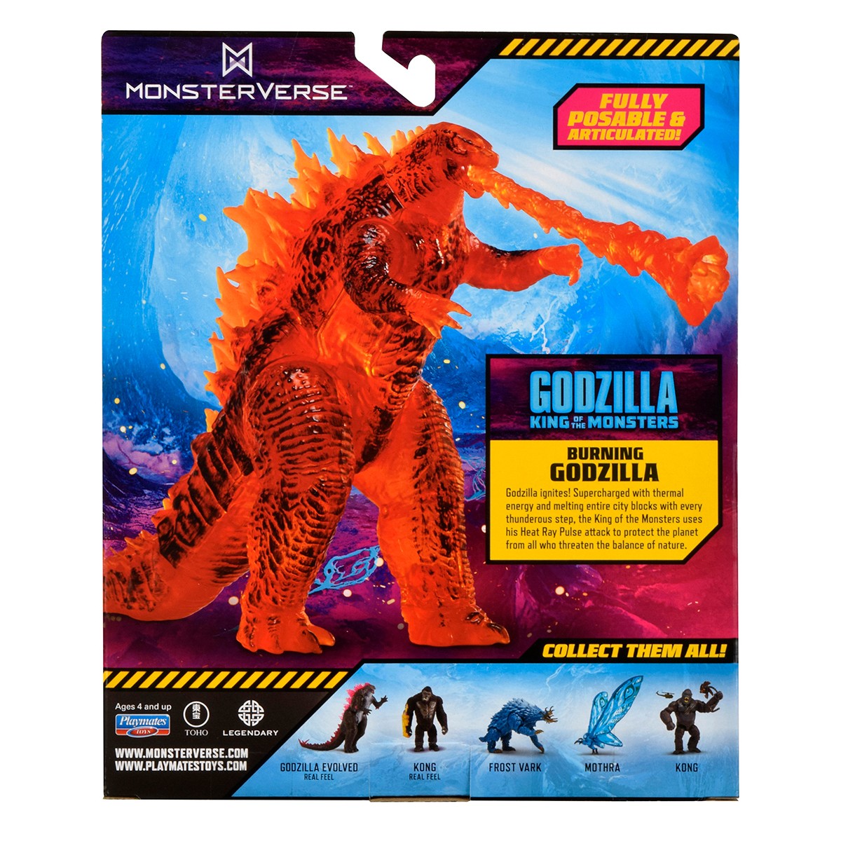 Фігурка Godzilla vs. Kong – Вогняна Ґодзілла — фото 6