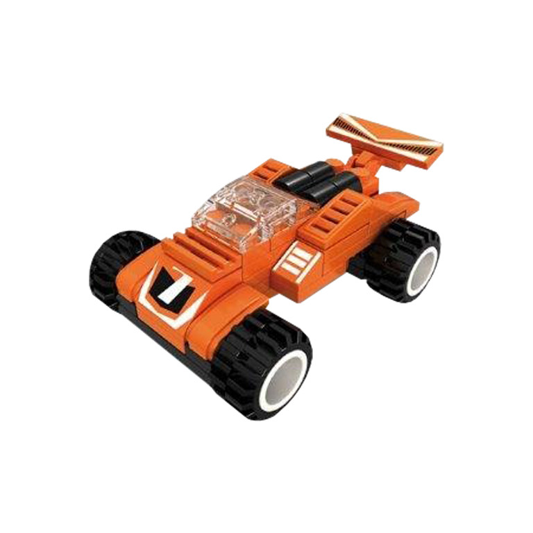 Детский конструктор IBLOCK JUNIOR KH52/001(Orange) 51 деталь — фото 2
