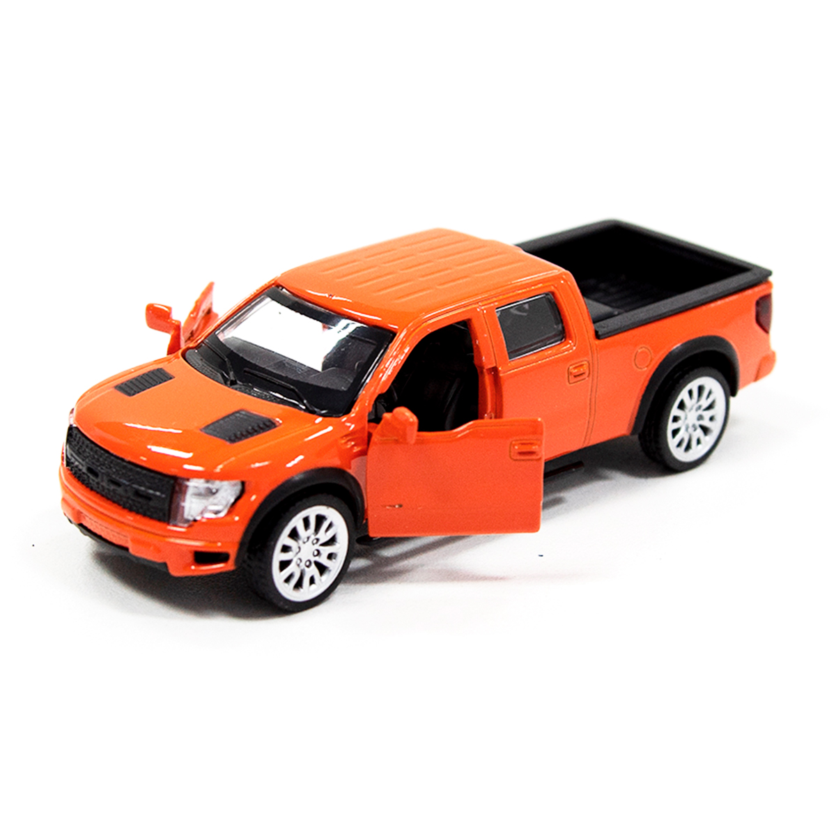 Автомодель - FORD F-150 SVT Raptor (помаранчевий) — фото 11