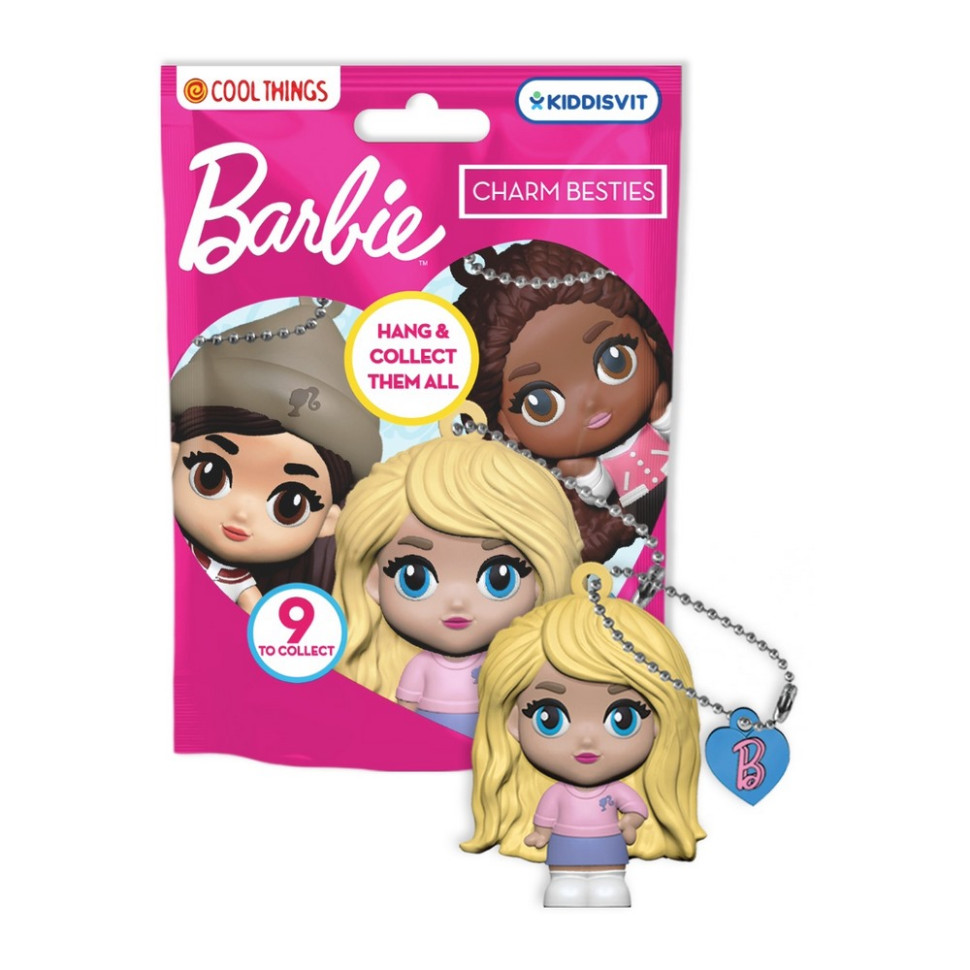Фігурка-сюрприз на ланцюжку "Кращі подружки" Cool Things BR052 серії "Barbie"