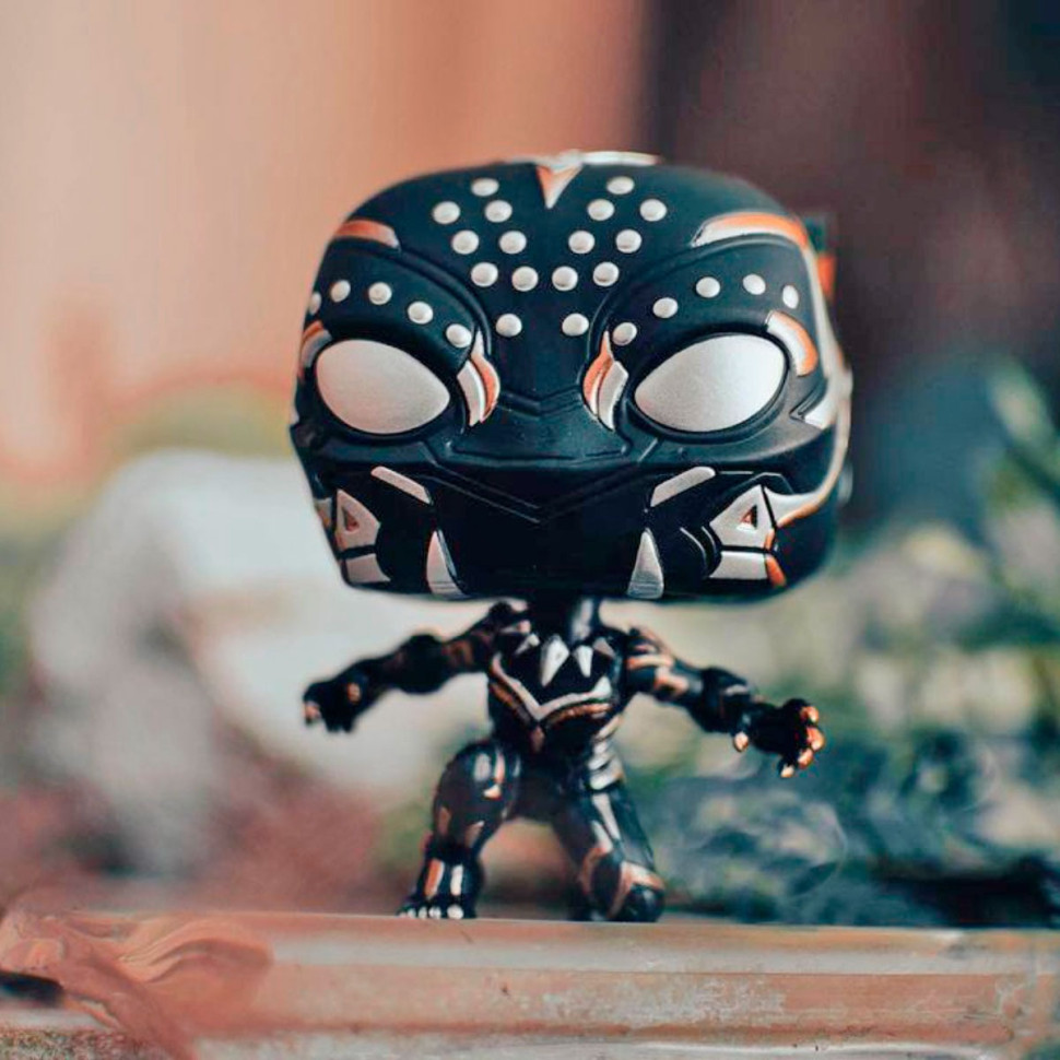 Игровая фигурка Funko Pop! cерии Черная пантера: Ваканда навсегда" Черная пантера" 66718 — фото 4