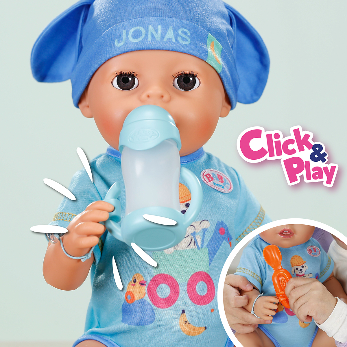 Лялька BABY born серії "Click and Play" – Джонас (43 см, з аксес.) — фото 5