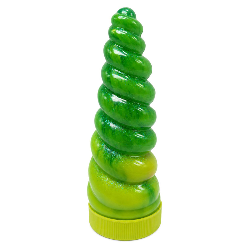В'язка маса "Unicorn Slime" UNS-02-01U, густий лизун Green-Yellow