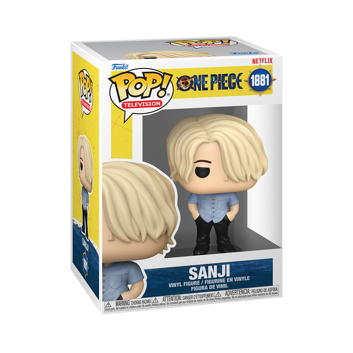Ігрова фігурка Funko POP! серії "Великий куш" S1 - Санджі