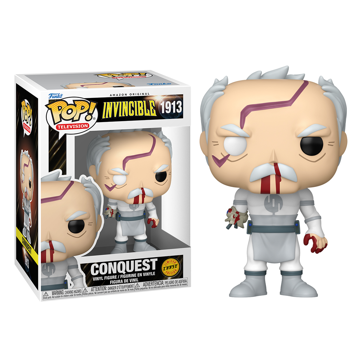 Ігрова фігурка Funko POP! серії "Невразливий" - Конквест (у Битві з Невразливим) (W/CH) — фото 4