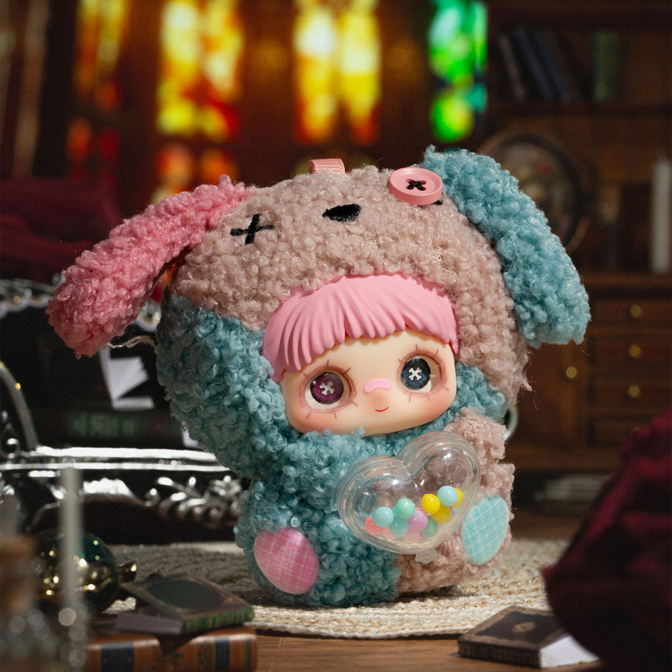 Пушистая фигурка на подвесе Люблю тебя Pop Top HC031 Hi TOY серии "MayMei" — фото 10