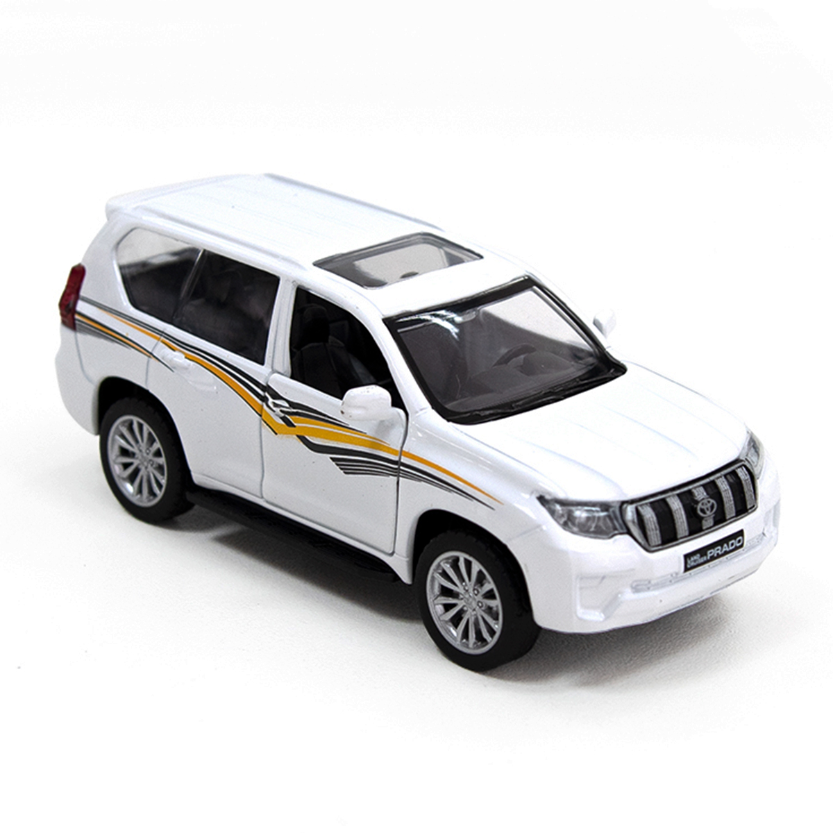 Автомодель - Toyota LAND Cruiser (білий) — фото 10
