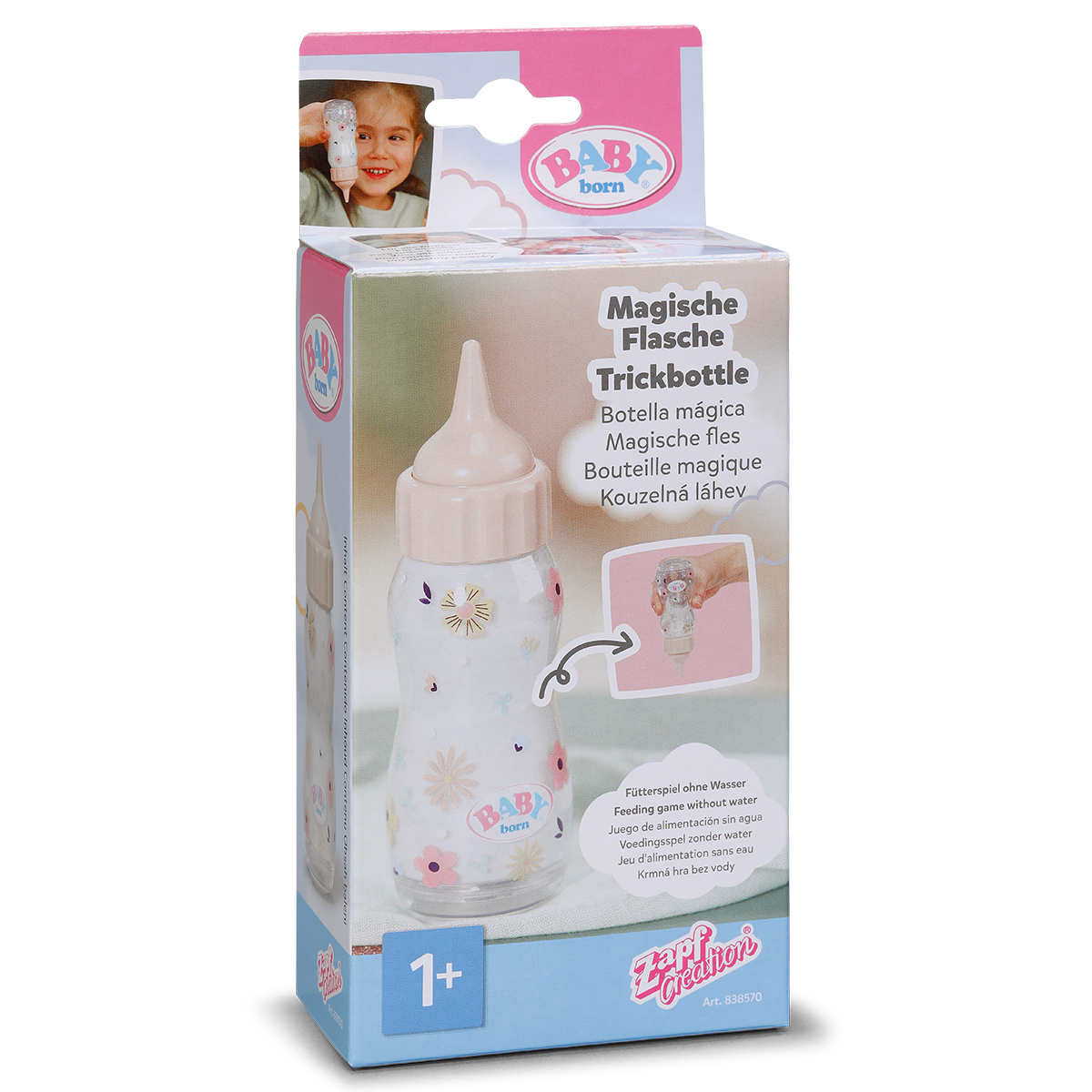 Бутылочка для куклы BABY born – Волшебное Кормление — фото 5