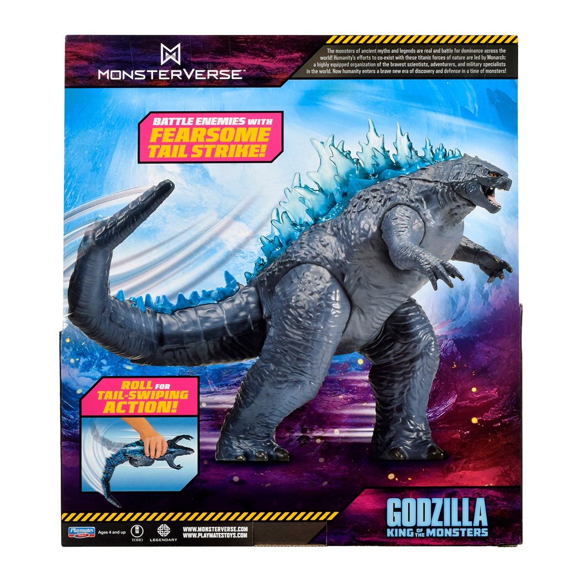 Фигурка Godzilla vs. Kong – Годзилла Гигант Готова к Бою (28 см) — фото 7