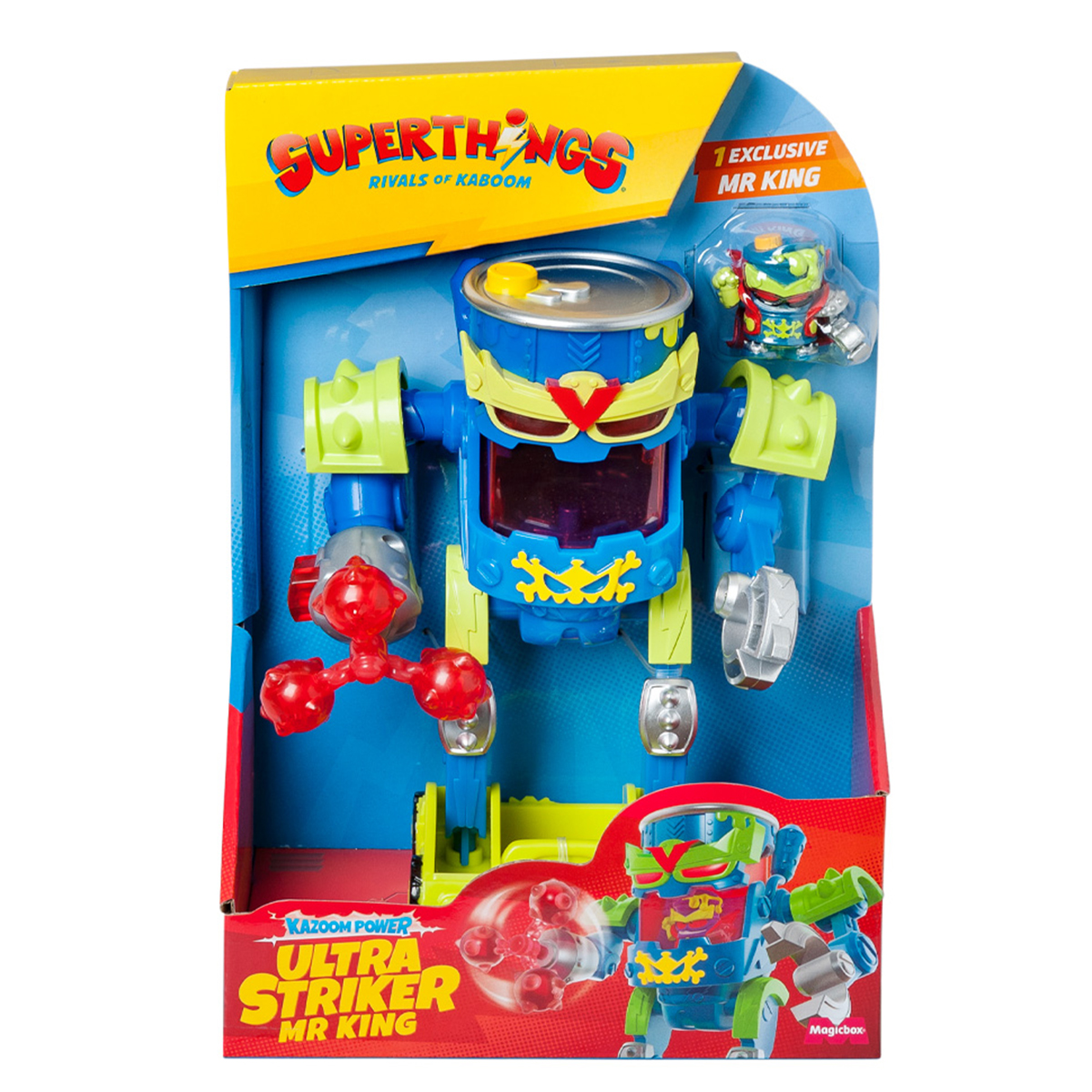 Ігровий набір SuperThings S серії "Kazoom Power" – Ультрастрайкер Містер Кінг