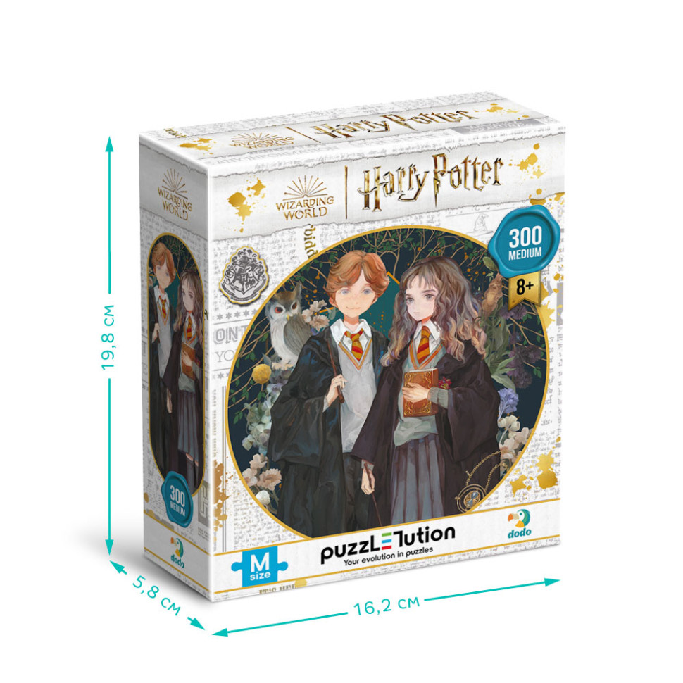 Пазл класичний "Harry Potter. Герміона та Роналд" 200499, 300 елементів — фото 3