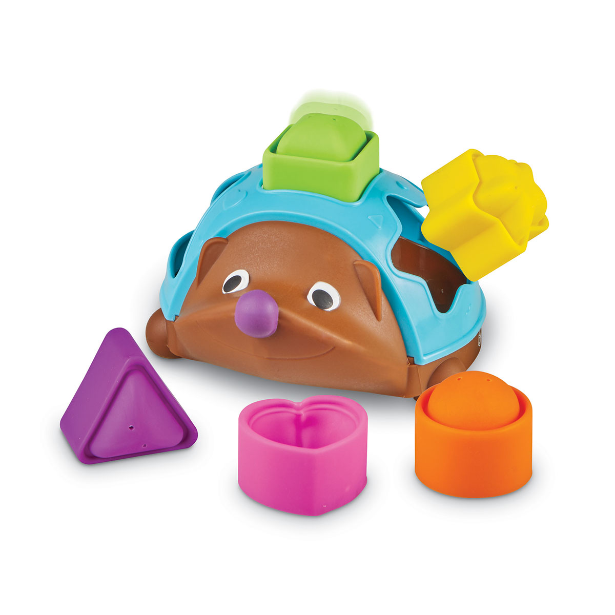 Обучающий игровой набор Learning Resources Spike The Fine Motor Hedgehog™ - POP-IT Сортер Ёжик — фото 2