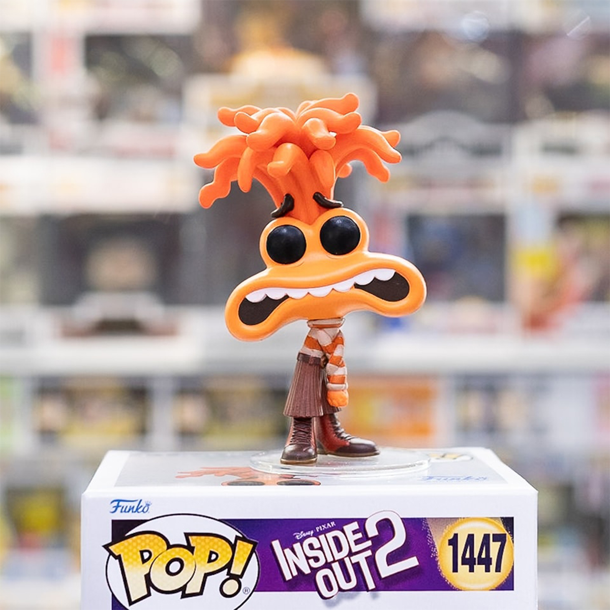 Ігрова фігурка Funko POP! серії "Думками навиворіт 2" - Тривожність — фото 3