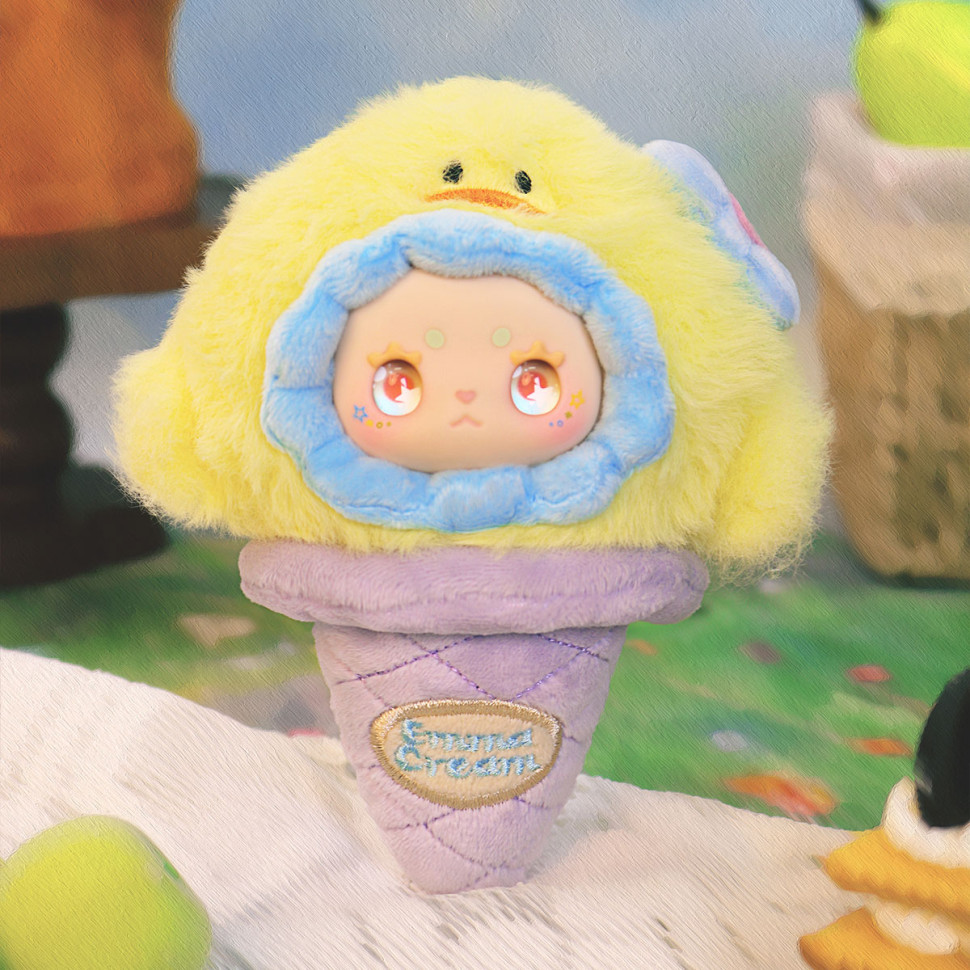 Коллекционная мягкая игрушка с кольцом Мороженко Pop Top MJ-000095 Lucky Emma серии "Scoop Ice Cream" — фото 11