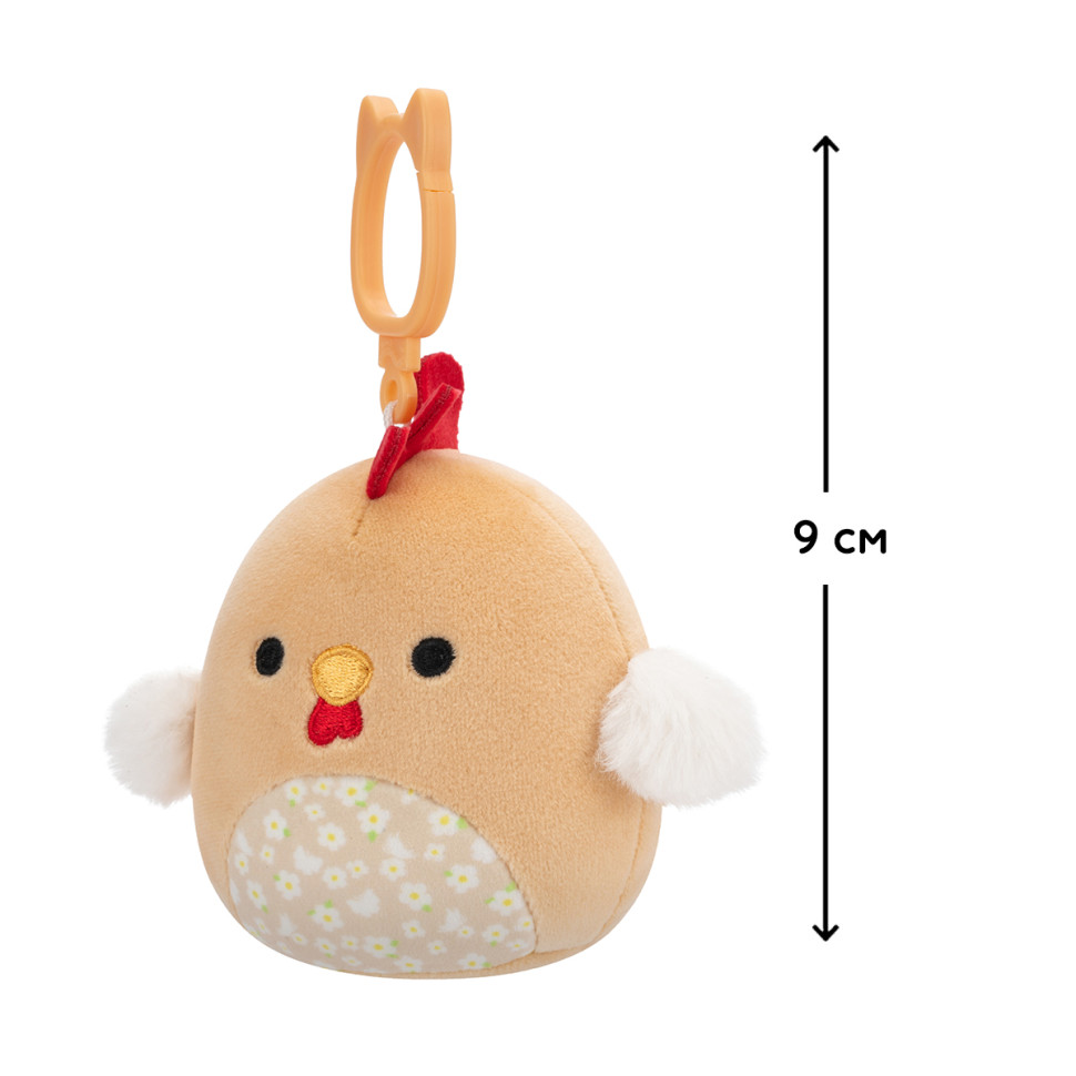 М'яка іграшка на кліпсі Півник Руті Squishmallows SQCP00465, 9 см — фото 2