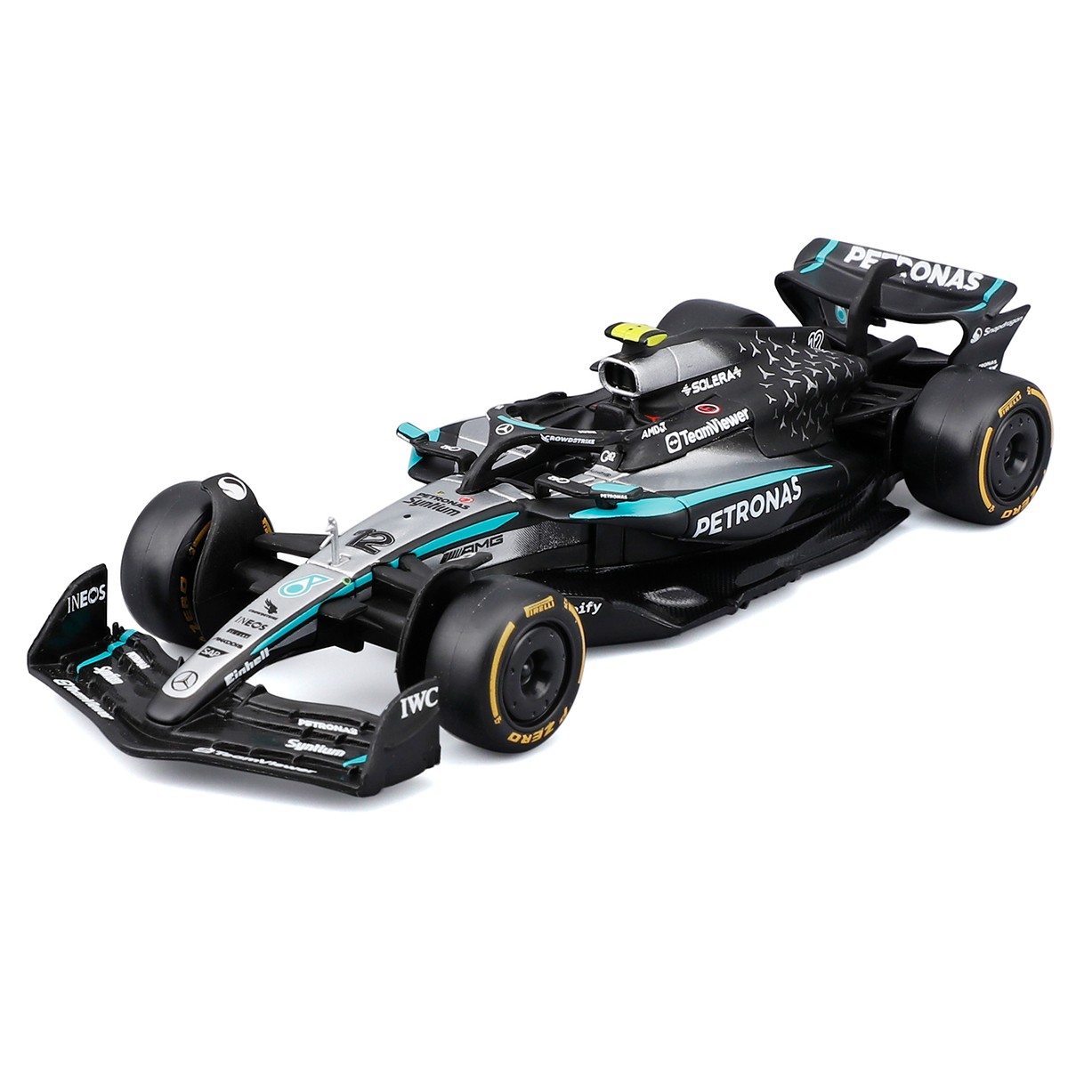Автомодель – Mercedes-AMG F1 W16 Petronas (2025) (1:43) — фото 7