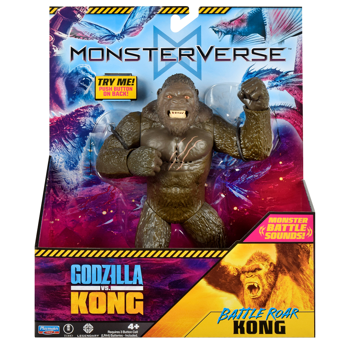 Фігурка Godzilla vs. Kong S2 – Конг Готовий До Бою (18 см, звук) — фото 5