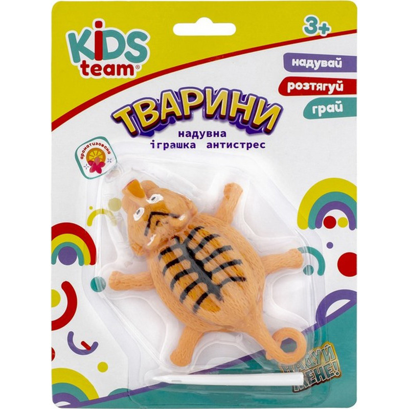 Дитяча надувна іграшка антистрес Тварини "Тигр" CKS-10234C_2 — фото 5