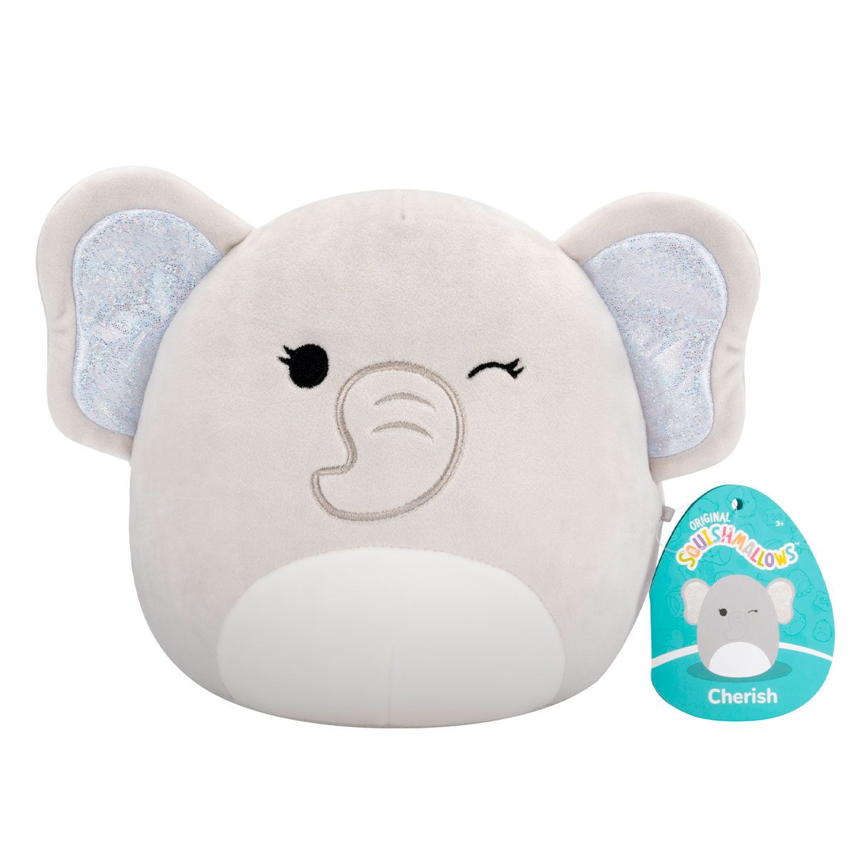 М'яка іграшка Squishmallows – Слон Черіш (19 cm) — фото 7