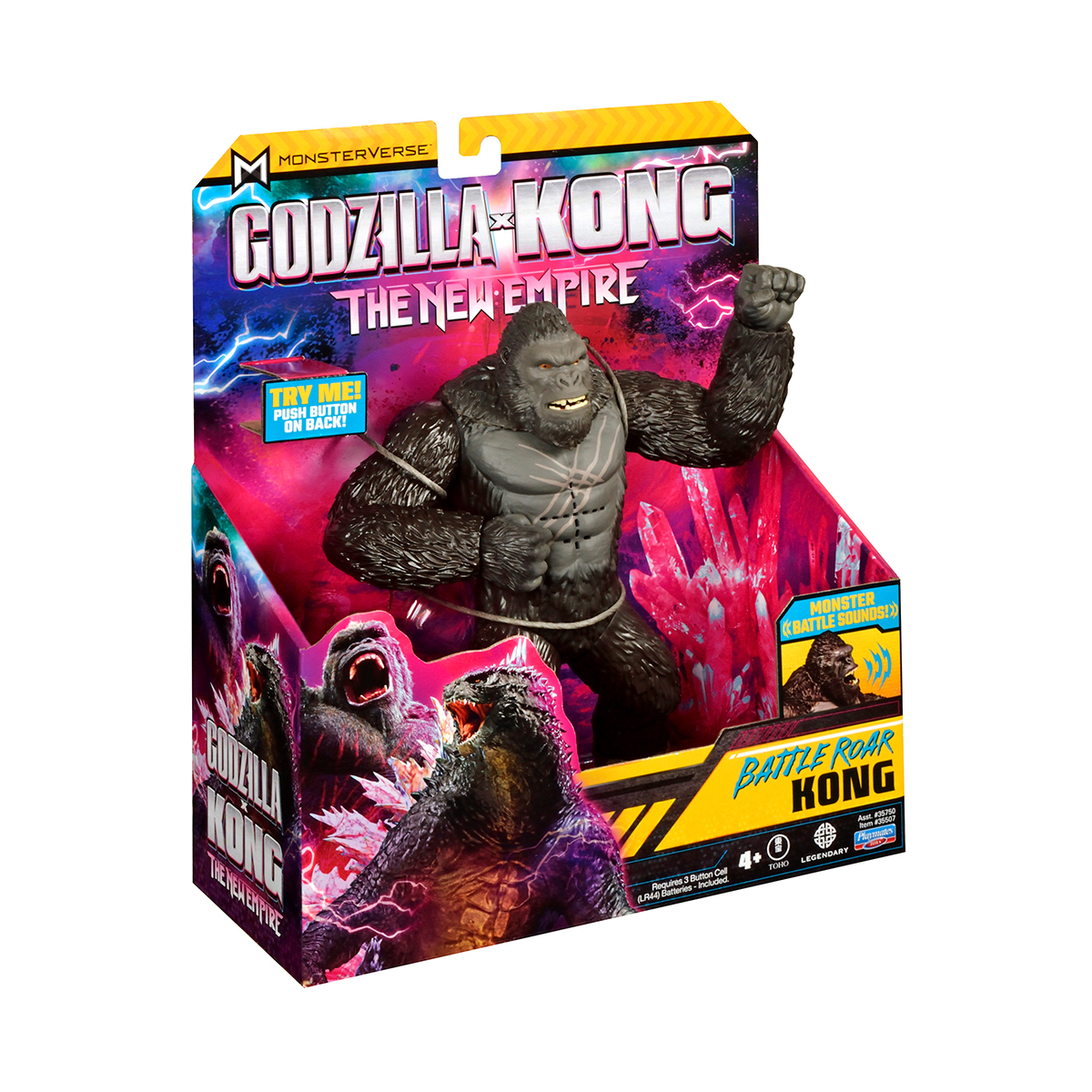 Фігурка Godzilla X Kong – Конг Готовий До Бою (18 cm, звук) — фото 6