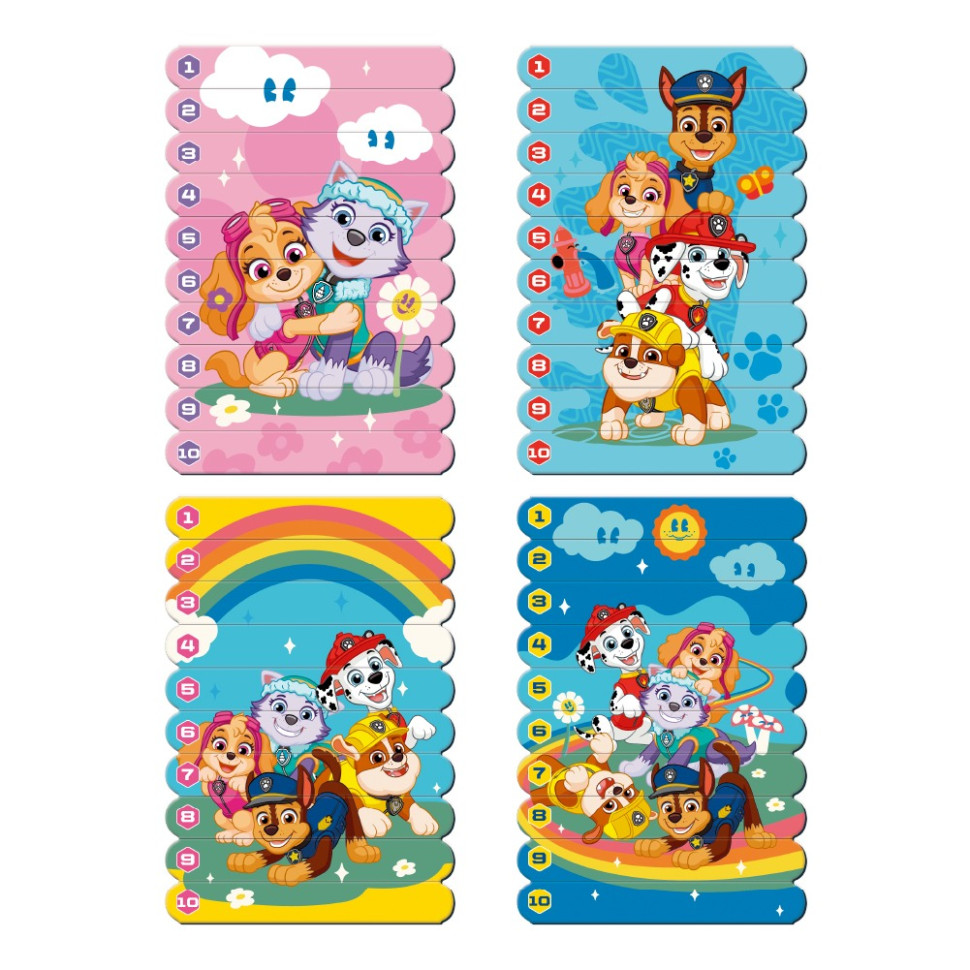 Магнитные палочки для счета "Paw Patrol: Дружба растет" 200653, 40 магнитных элементов — фото 7
