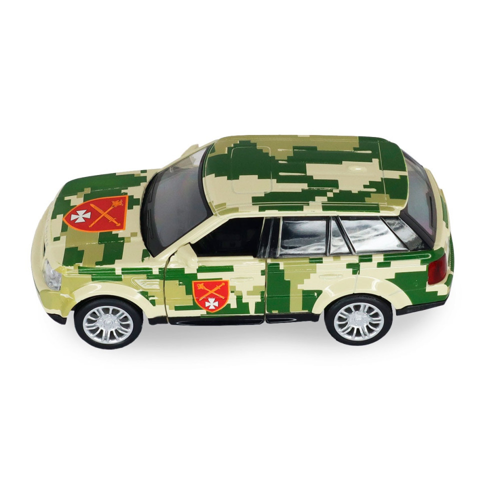 Автомодель серії "Шеврони Героїв" Land Rover Range Rover Sport "Захід" TechnoDrive 250399UM — фото 5