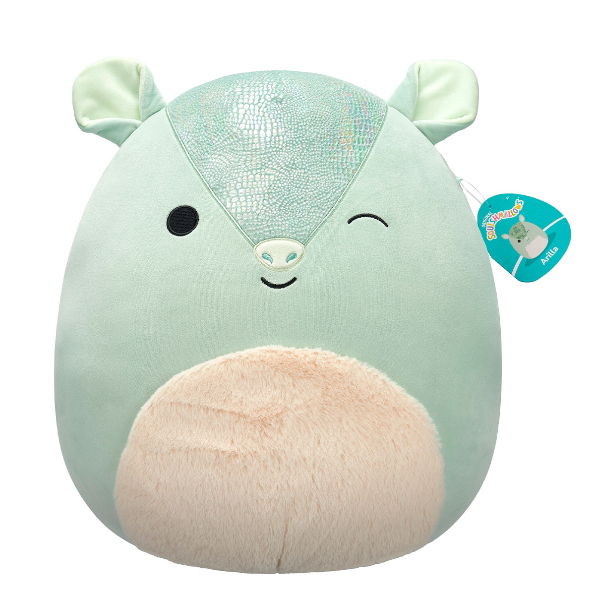 Мягкая игрушка Squishmallows – Броненосец Арилла (40 cm) — фото 7