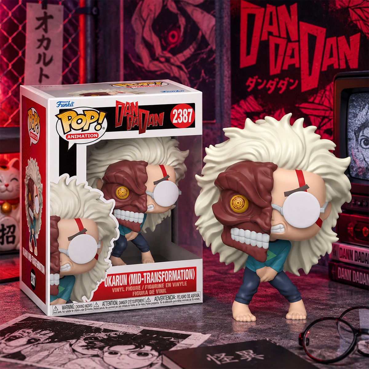 Ігрова фігурка Funko POP! серії "Дандадан" - Окарун (у Середині Трансформації) — фото 3