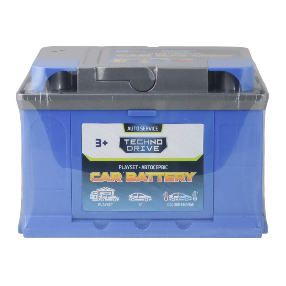 Ігровий набір "Car Battery - Автосервіс з мінімоделлю" SK-121SKS, зміна кольору, в асортименті — фото 6