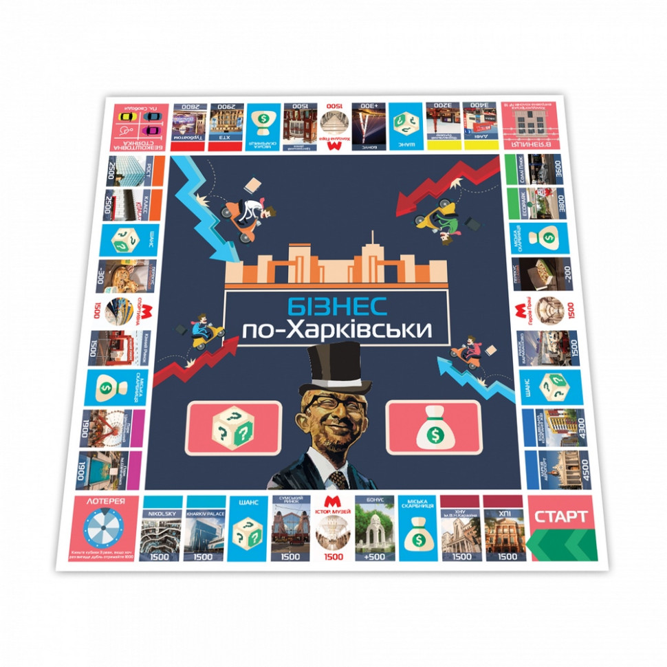 Настольная игра "Монополия Бизнес по-Харьковски" PLR-0027 — фото 5