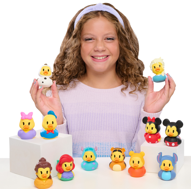 Дитяча іграшка для купання серії "Disney" Каченя Duckalooz 33415-5 — фото 3