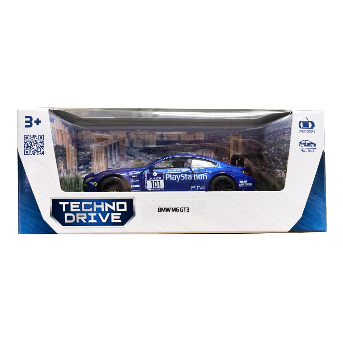Автомодель – BMW M6 GT3 (синій) — фото 2
