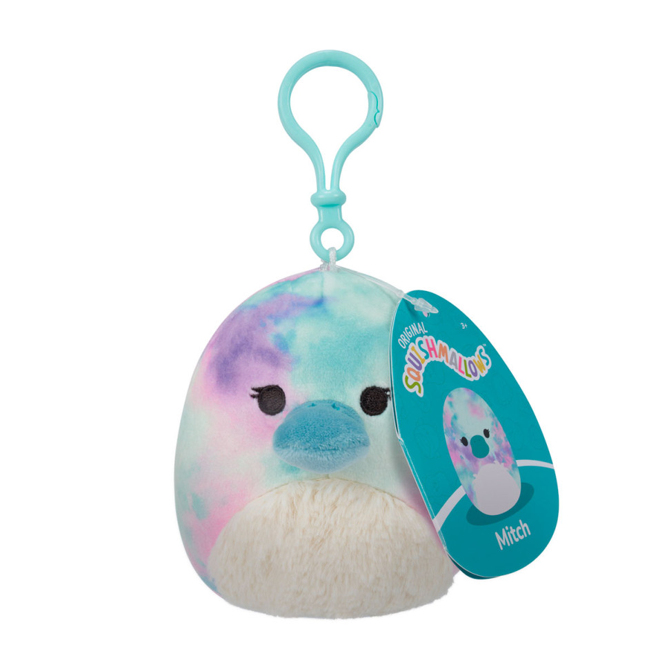 М'яка іграшка на кліпсі Уткобор Бріндал Squishmallows SQCP00215, 9 см — фото 7