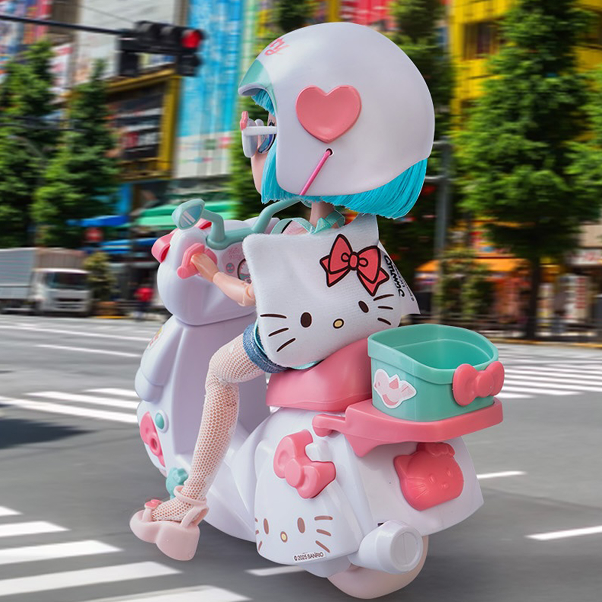 Ігровий набір 4SF Manga Dolls серії "Hello Kitty" – Красуня Пінк На Скутері (з аксес.) — фото 9