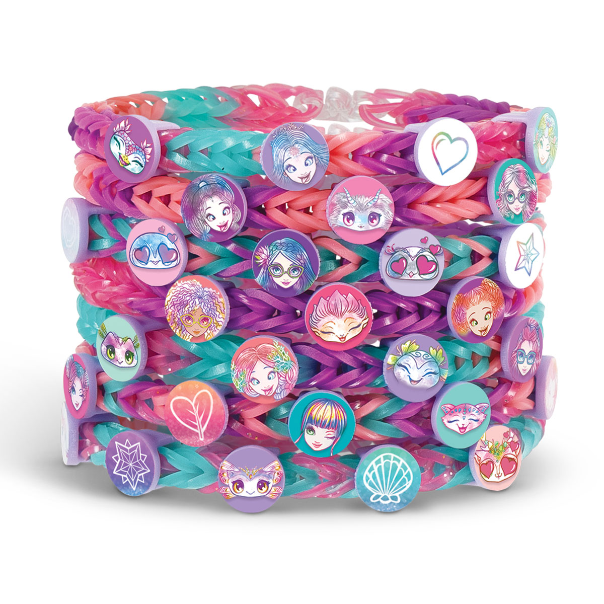 Набор для создания украшений Nebulous Stars серии "Rainbow Loom™" с бусинами – Звездная Феерия — фото 3