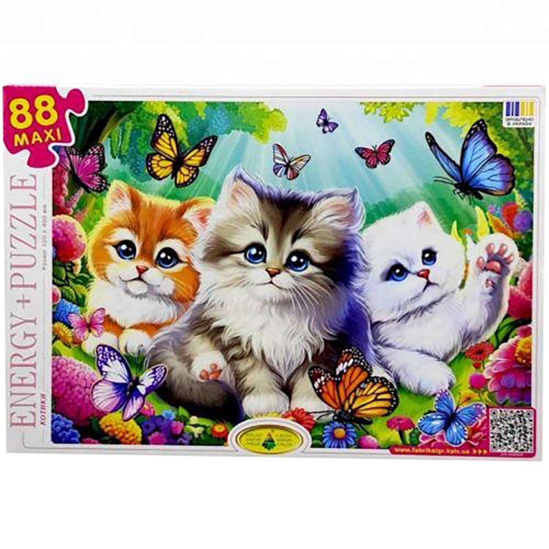 Пазл дитячий Котики 88304, 88 елементів