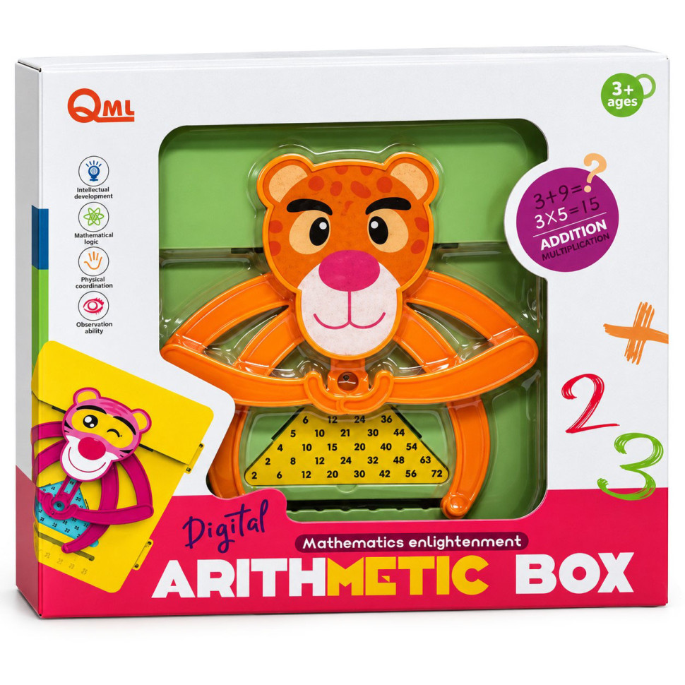 Розвивальна математична гра "Arithmetic box" M9G(Orange) — фото 2