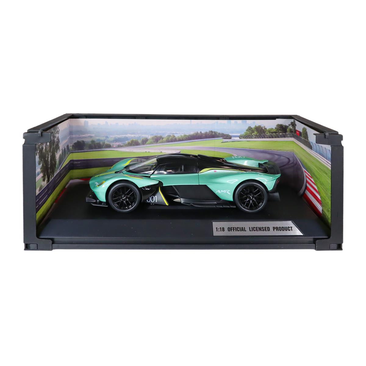 Автомодель - Aston Martin Valkyrie (зелений, 1:18) — фото 3