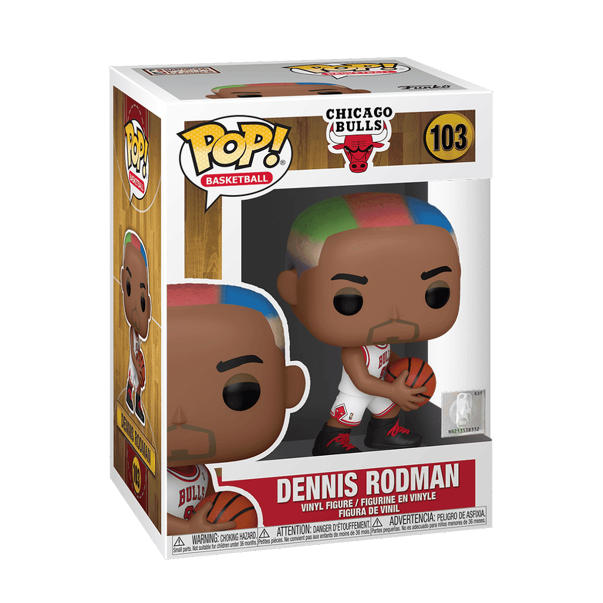 Ігрова фігурка Funko POP! серії "NBA: Chicago Bulls" - Денніс Родман